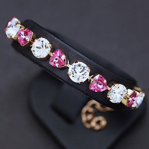 Aproce "Romantisks Maigums II (Rose)" ar Swarovski™ kristāliem